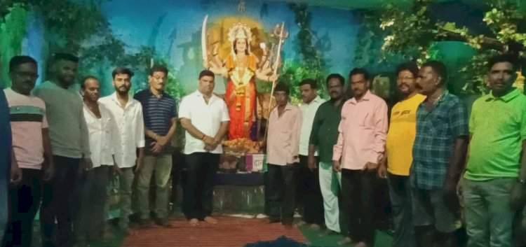 मालवण तालुक्यातील विविध सार्वजनिक नवरात्र उत्सवांना आ. वैभव नाईक यांनी दिली भेट.