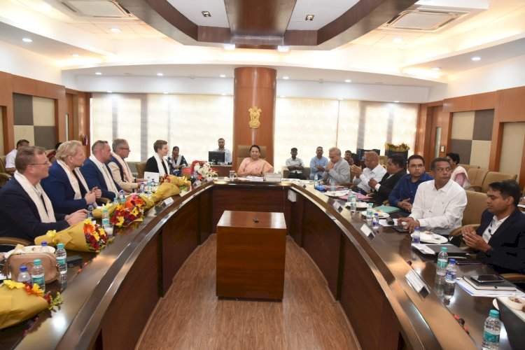 हवामान सुरक्षित भविष्य सुनिश्चित करण्यासाठी कार्य करावे : विधानपरिषद उपसभापती डॉ. नीलम गोऱ्हे.  महाराष्ट्र विधिमंडळाच्या कामकाजाची फिनलँड संसदीय शिष्टमंडळाकडून पाहणी.