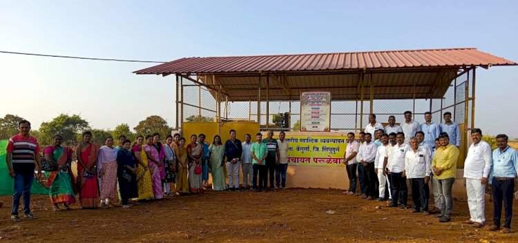 सांगली जि.प. टिमने दिली परुळेबाजार ग्रामपंचायतीला भेट.  विविध स्वच्छता विषयक उपक्रमांची माहिती घेत केले कौतुक.