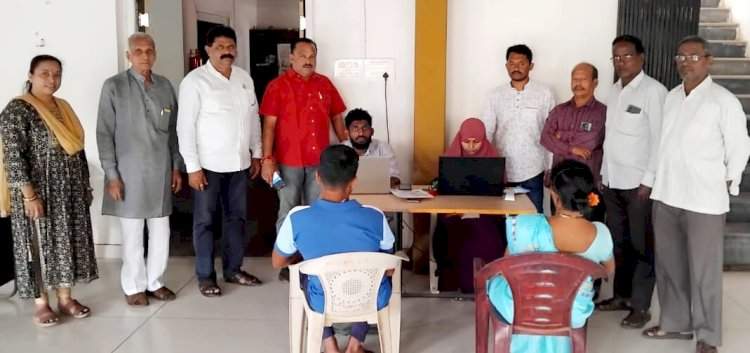 वेंगुर्ला तालुक्यात विश्वकर्मा लाभार्थी नोंदणी शिबिराचा शुभारंभ.