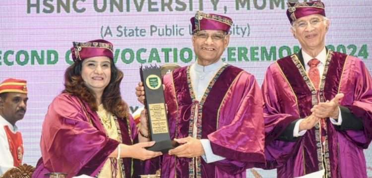 विद्यार्थ्यांनी उद्योजक बनून विकसित भारत निर्माण प्रक्रियेत योगदान द्यावे: राज्यपाल रमेश बैस. ‘एचएसएनसी’ समूह विद्यापीठाचा दुसरा पदवीप्रदान समारंभ संपन्न.