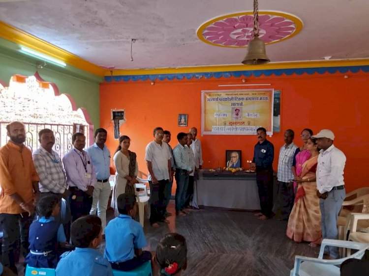 सातार्डा पंचक्रोशी टिळक ग्रंथालय येथे मराठी भाषा गौरव दिनानिमित्त आयोजित पठण स्पर्धेला उत्स्फूर्त प्रतिसाद.