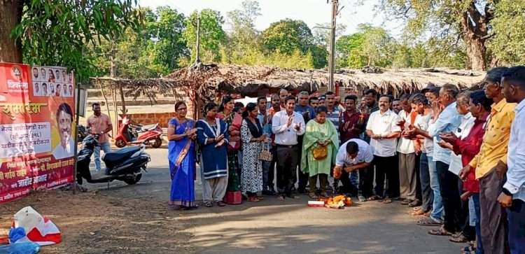 घावनळेत ३ कोटी ५४ लाख आणि नेरूर येथे २ कोटी ३९ लाखाच्या रस्त्यांचा आ.वैभव नाईक यांच्या हस्ते शुभारंभ.