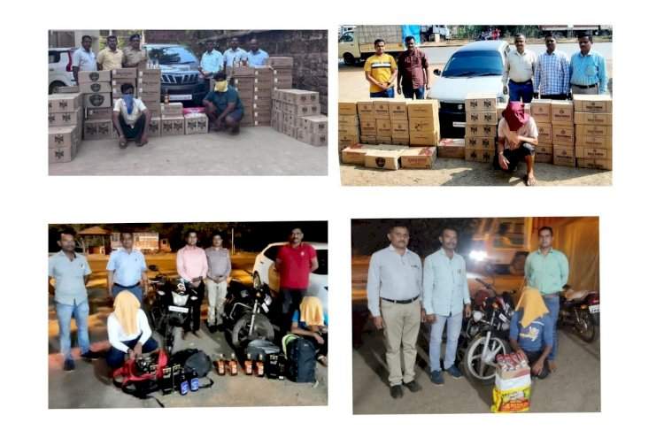 लोकसभा निवडणूकीच्या पार्श्वभूमीवर अवैध मद्य तस्करी कारवाईसाठी सिंधुदुर्ग राज्य उत्पादन शुल्क सज्ज.