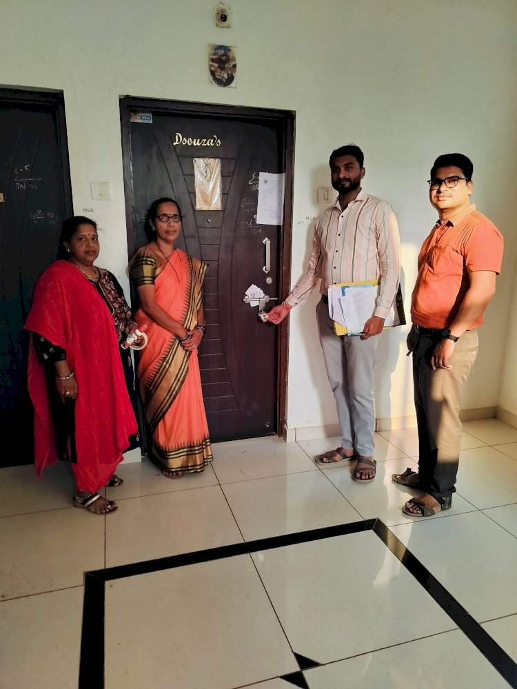 वेंगुर्ला नगरपरिषदेकडून थकबाकीदारांवर जप्‍तीची कारवाई सुरू.