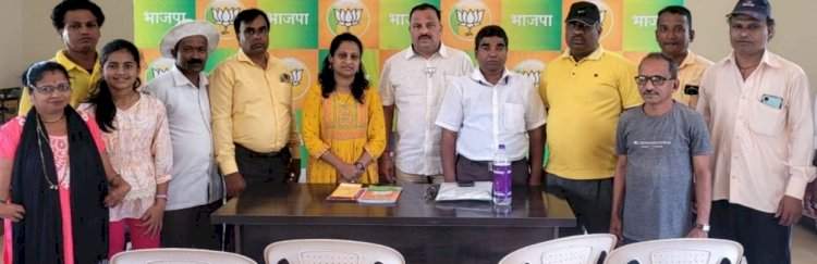 आगामी लोकसभा निवडणुकीच्या अनुशंगाने भाजपा दिव्यांग विकास आघाडीची बैठक संपन्न.