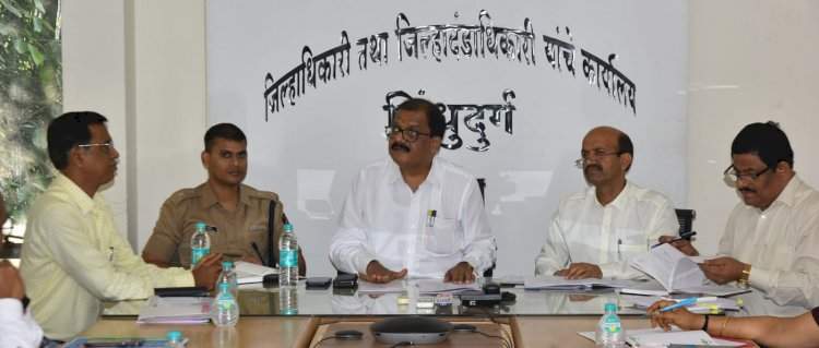 सर्व यंत्रणांनी आपआपसात समन्वयन ठेवुन जबाबदारी पार पाडावी : जिल्हा निवडणूक अधिकारी किशोर तावडे.  लोकसभा निवडणूक संदर्भात नोडल अधिकाऱ्यांची बैठक संपन्न.