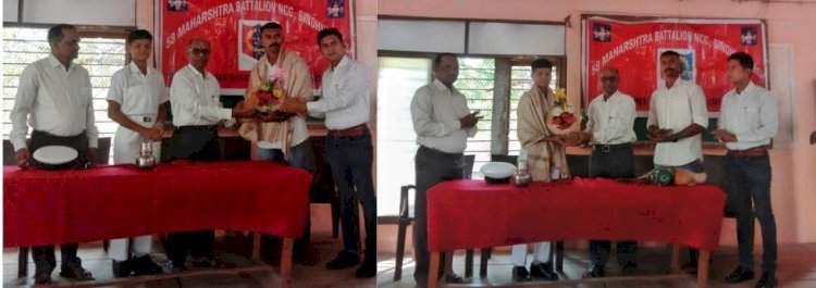 खर्डेकर महाविद्यालयाच्या दोन एन.सी.सी.कॅडेट्सची भारतीय सैन्यात निवड.  निवड झालेल्या कॅडेट्सचे महाविद्यालयाच्या वतीने सत्कार.