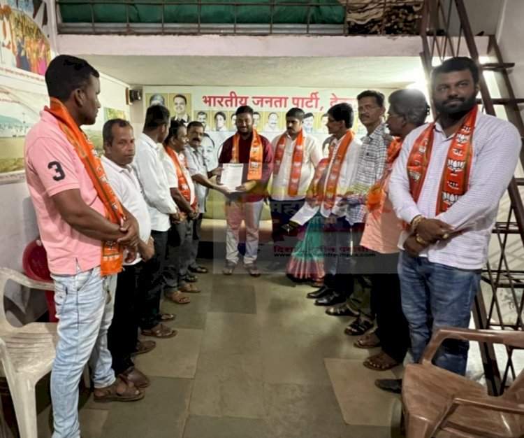 भाजपा भटके विमुक्त आघाडी देवगड तालुका महिला अध्यक्षपदी पूनम कोकरे.  तर देवगड मंडल युवा अध्यक्षपदी परमेश्वर शिंदे आणि पडेल युवा मंडल अध्यक्ष पदी सचिन कोकरे यांची निवड.