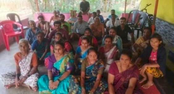 माणगाव कट्टावाडी-वेताळटेम येथील ग्रामस्थांचा रस्त्याच्या मागणीसाठी मतदानावर बहिष्कार.