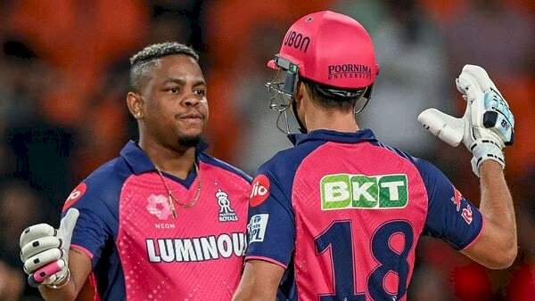 राजस्थानचा आरसीबीवर शानदार विजय; आरसीबीचं स्पर्धेतील आव्हान संपुष्टात.