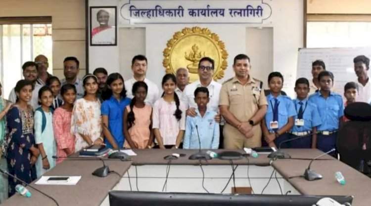 अभ्यासूपणा, गुणवंतपणा आयुष्यभर ठेवून उज्ज्वल करिअर करा: जिल्हाधिकारी एम.देवेंदर.सिंह.  रत्नागिरी जिल्ह्यातील जि.प.शाळेतील २३ हजार विद्यार्थ्यांमधून २० जणांची ‘नासा’साठी निवड.
