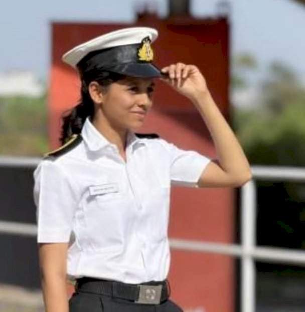 सावंतवाडीच्या शिवानी मेस्त्रीची भारतीय मर्चेंट नेव्हीत इलेक्ट्रो टेक्निकल ऑफिसरपदी निवड.