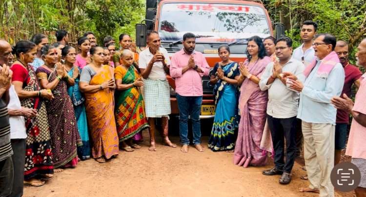 महिलांच्या शेतमालाला अर्चना घारेंनी थेट उपलब्ध करून दिली वाशी बाजारपेठ.