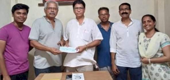 अस्मिता जयप्रकाश लब्दे यांच्या स्मृतिप्रित्यर्थ दिला जाणारा यंदाचा ‘अस्मि कृतज्ञता सन्मान’ गोपुरी आश्रमास प्राप्त.