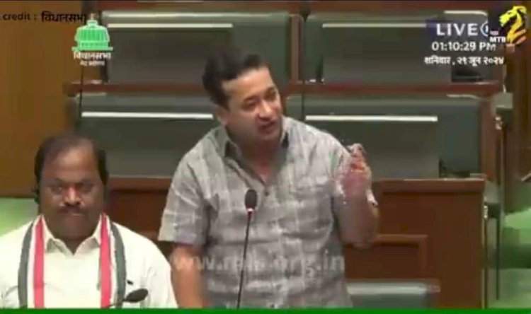 महापुरुषांची विटंबना होऊ नये म्हणून कडक कायदा करा; आमदार नितेश राणे यांची विधानसभेत मागणी.