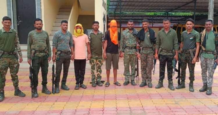 गडचिरोलीत दोन जहाल नक्षलवाद्यांना अटक; गडचिरोली पोलिसांच्या विशेष पथकाची कामगिरी.