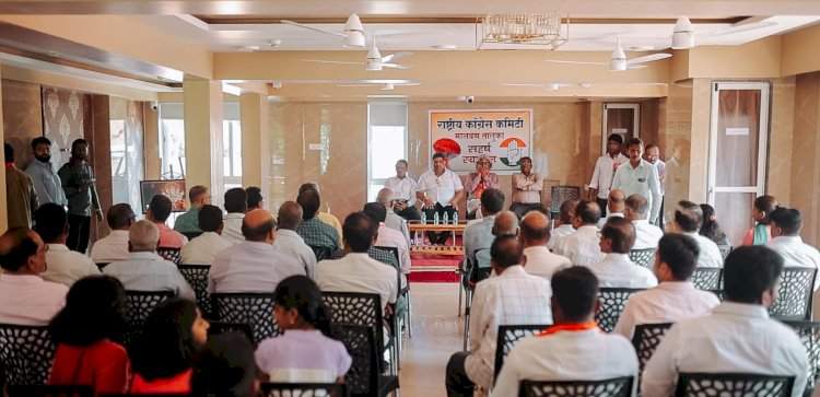 आ. वैभव नाईक यांना मोठ्या मताधिक्याने निवडून आणणार : काँग्रेस पक्षाच्या बैठकीत एकमुखी ठराव