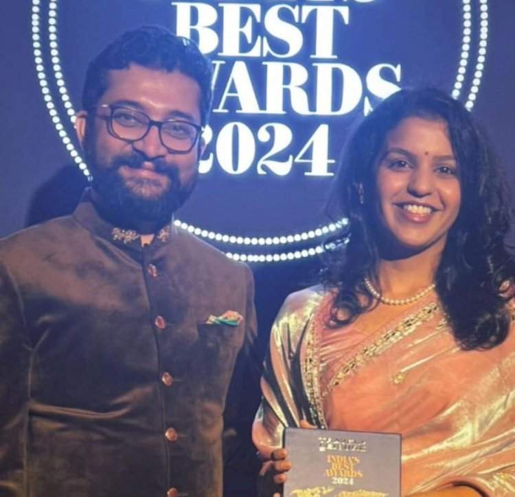 युवराज लखमराजे भोसले व युवराज्ञी श्रद्धाराजे यांना हेरिटेज पाककृती चॅम्पियन २०२४ अवार्ड प्रदान