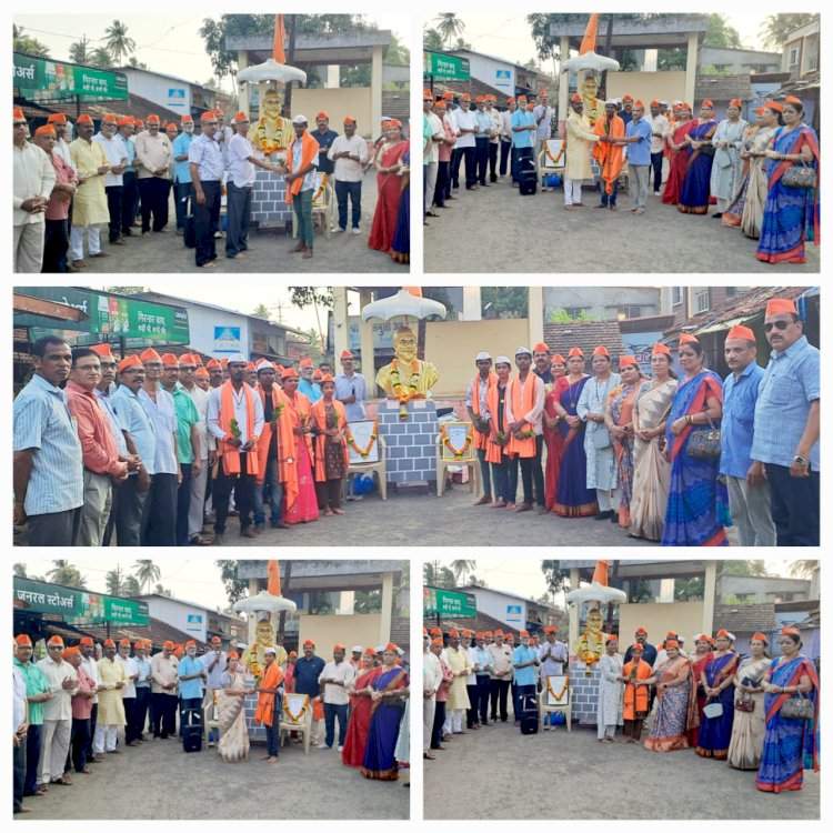 श्री शिवप्रतिष्ठानचे धारकरी व सह्याद्री प्रतिष्ठानचे दुर्गसेवक यांचा वेंगुर्ला येथे सत्कार