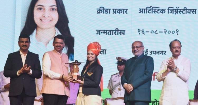 वैदेही देऊलकर हिचा शिवछत्रपती राज्य क्रीडा पुरस्काराने सन्मान