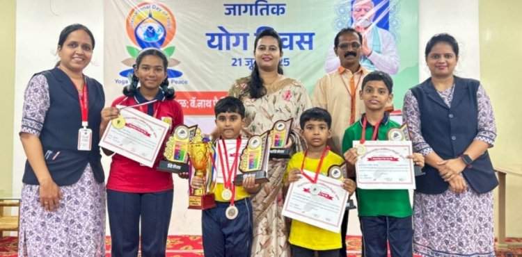 बॅ. नाथ पै सेंट्रल स्कूलच्या विद्यार्थ्यांची महाराष्ट्र बॅडमिंटन स्पर्धेसाठी निवड