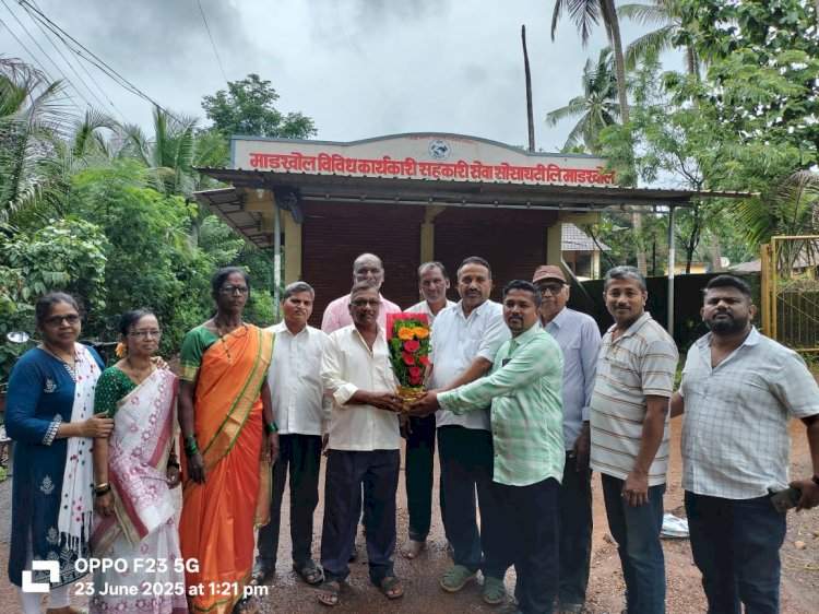 माडखोल विविध कार्यकारी सहकारी सोसायटी उपाध्यक्षपदी भिकाजी जाधव