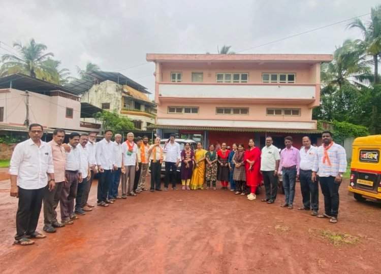रवींद्र चव्हाण यांची प्रदेशाध्यक्षपदी निवड झाल्याने देवगडात आनंदोत्सव