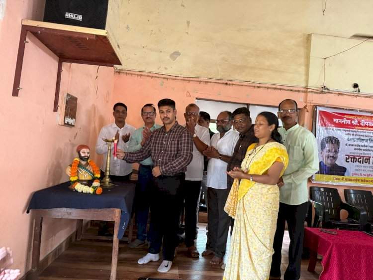 वेंगुर्ला येथे रक्तदान शिबिरास उत्स्फूर्त प्रतिसाद