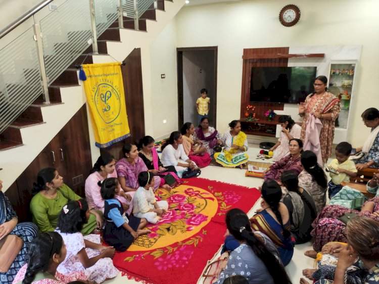 लिनेस क्लब, वेंगुर्ला आयोजित मॅट रांगोळी प्रशिक्षणास महिलांचा उत्स्फूर्त प्रतिसाद