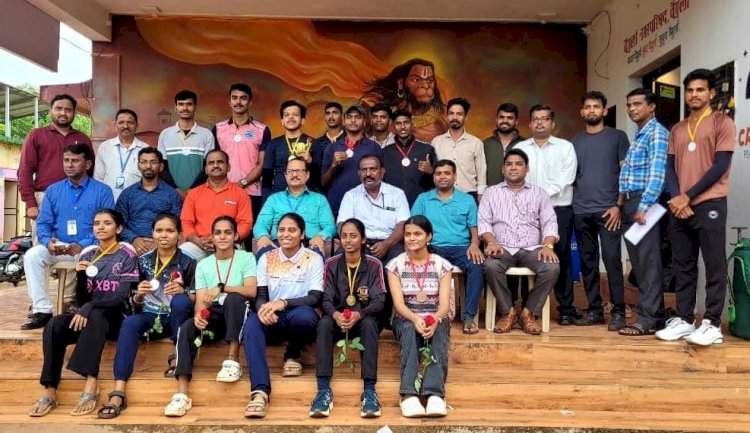 बॅ. बाळासाहेब खर्डेकर महाविद्यालय आयोजित शुटिंग स्पर्धा संपन्न