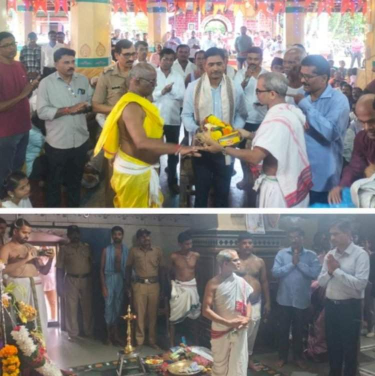 जिल्हा पोलीस अधीक्षक मोहन दहिकर यांनी घेतले ओटवणेतील रवळनाथाचे दर्शन