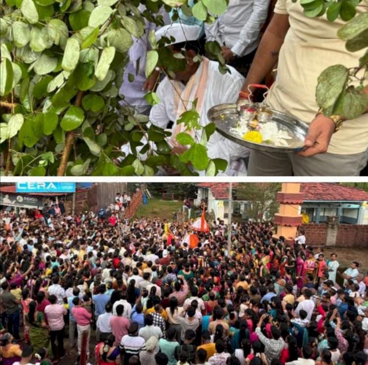 वेंगुर्लेत सोने लुटणे व शिव लग्न सोहळा उत्साहात संपन्न