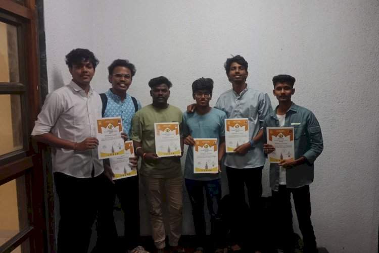 बांदेकर महाविद्यालयाच्या “कानन” शॉर्ट फिल्मला राज्यस्तरीय युवक महोत्सवात उत्तेजनार्थ पुरस्कार