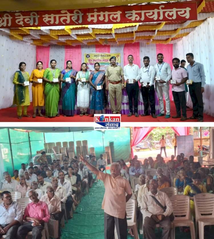 वेंगुर्ला पोलिसांनी ज्येष्ठ नागरिकांसोबत साजरी केली दिवाळी