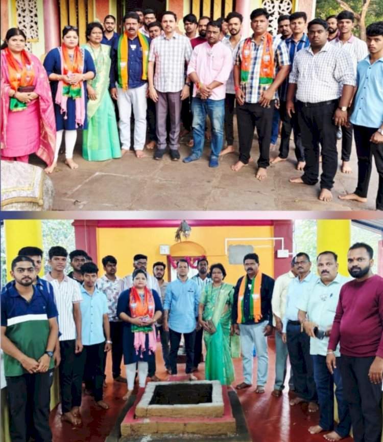 वेंगुर्ले नगरपरिषद निवडणूक......भाजपाच्या वतीने प्रभाग क्रमांक ३ व ४ मध्ये प्रचाराचा शुभारंभ