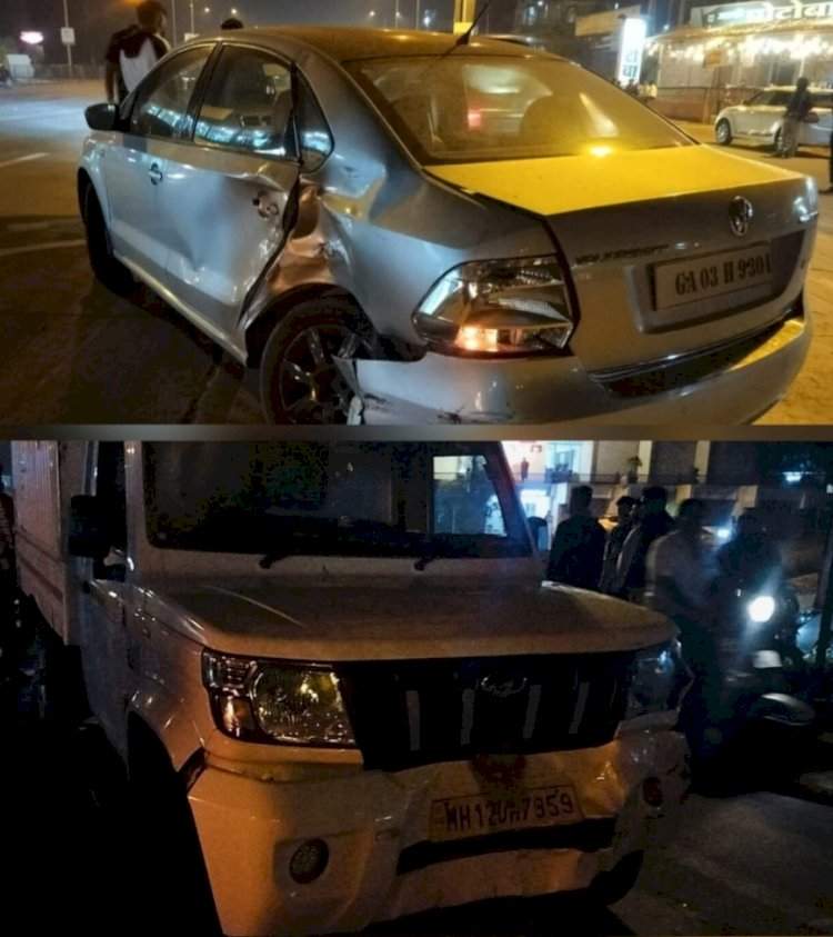 मुंबई - गोवा महामार्गावर अपघात