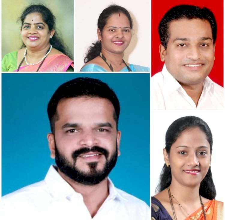 कणकवलीत पहिल्या फेरीत भाजपचे वर्चस्व....भाजपचे ४ तर शहर विकास आघाडीचा १ उमेदवार विजयी