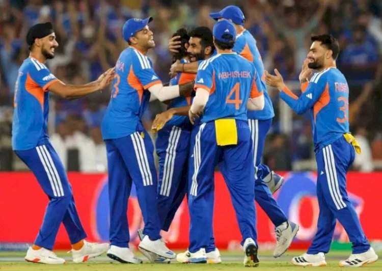 टीम इंडिया सलग दुसऱ्यांदा टी-२० वर्ल्ड चॅम्पियन....न्यूझीलंडचा ९६ धावांनी धुव्वा उडवत सूर्यासेनेची ऐतिहासिक कामगिरी