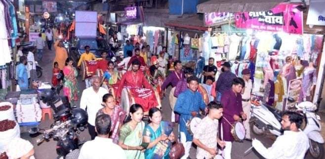 कणकवलीत हिंदू नववर्ष स्वागत शोभायात्रा दिमाखात