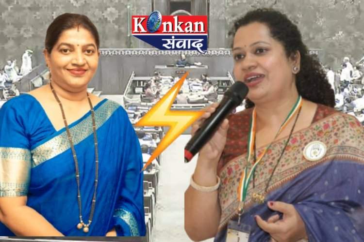 महिला आरक्षण विधेयकावरून भाजप-काँग्रेस आमने-सामने....श्वेता कोरगावकरांचा साक्षी वंजारींवर निशाणा