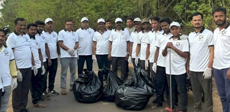 कोंडये ग्रामस्थांनी राबवली अभिनव स्वच्छता मोहीम