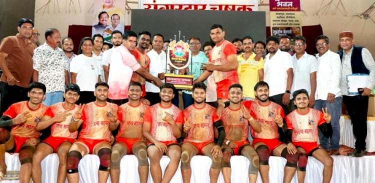 जय भारत मुंबई शहर संघ ठरला यंगस्टार कब्बडी स्पर्धेचा मानकरी