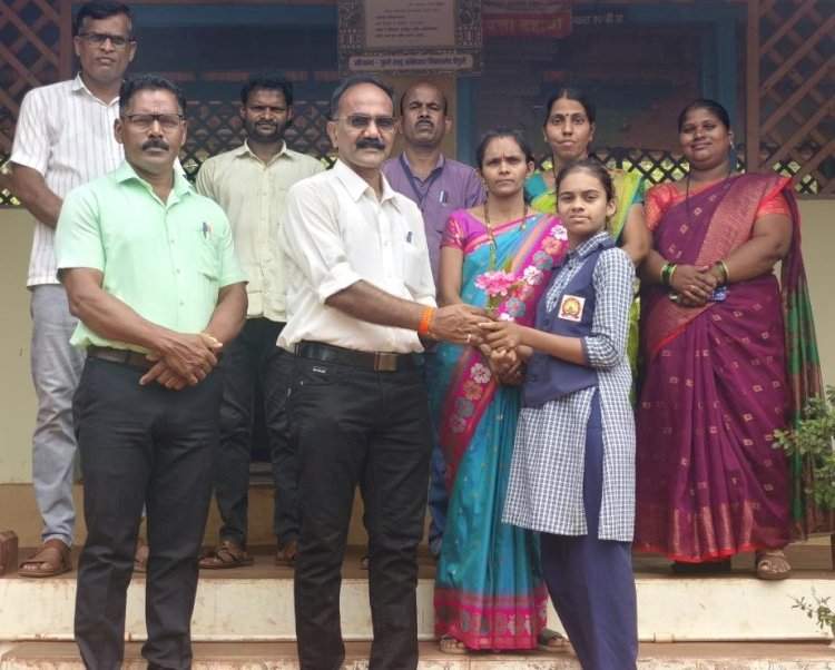 दाभोली इंग्लिश स्कूलची वैदेही नांदोस्कर NMMS शिष्यवृत्तीस पात्र