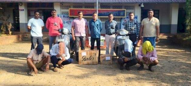 रानबांबुळीत  खवले आणि सांबराची शिंगे जप्त:९२ लाखांचा मुद्देमाल हस्तगत....स्थानिक गुन्हे अन्वेषण शाखेची मोठी कारवाई 