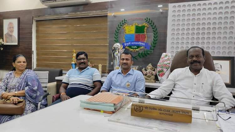 वेंगुर्ले न. प. तर्फे एकाच दिवशी ५०० झाडे लावण्याचा संकल्प......नगराध्यक्षांसह नगरसेवक, अधिकारी कर्मचारी प्रत्येकी १० झाडे लावणार