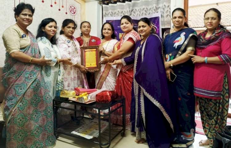 गुरुतत्त्वाचा गौरव; ज्येष्ठ साहित्यिक वृंदा कांबळी यांचा इनरव्हील क्लबकडून सन्मान