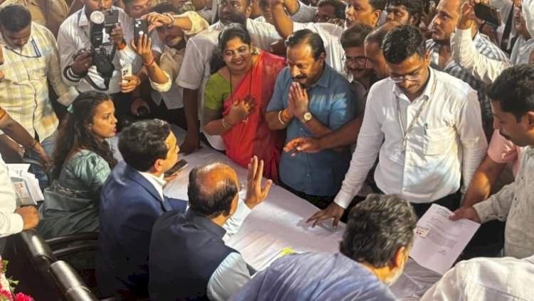 कणकवलीच्या जुन्या भाजी मार्केटच्या विस्तारासाठी महसूल विभागाची जागा द्या......माजी नगराध्यक्ष समीर नलावडे यांची महसूलमंत्र्यांकडे मागणी