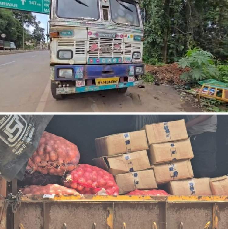 गोव्यातून महाराष्ट्रात जाणारा अवैध दारू साठा जप्त