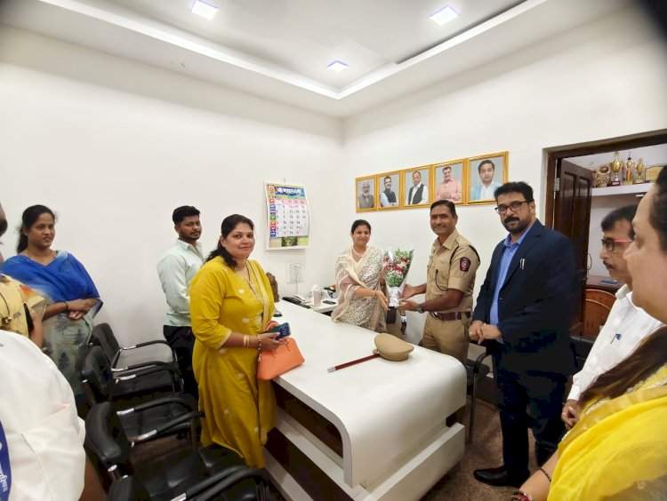 पोलीस अधीक्षक डॉ. मोहन दहिकर यांची सावंतवाडी नगरपालिकेला सदिच्छा भेट